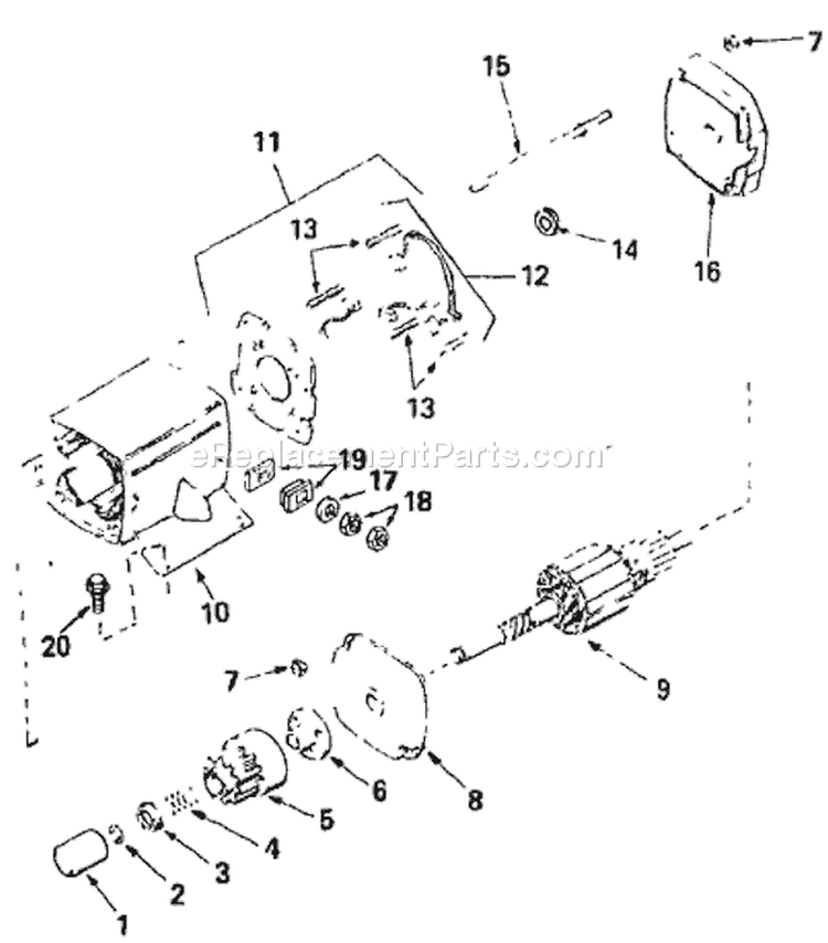 Page G Diagram and Parts List for 8893-0  Briggs and Stratton Generator